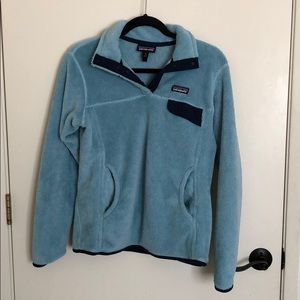 Patagonia Re-Tool Snap-T Pullover Light Blue